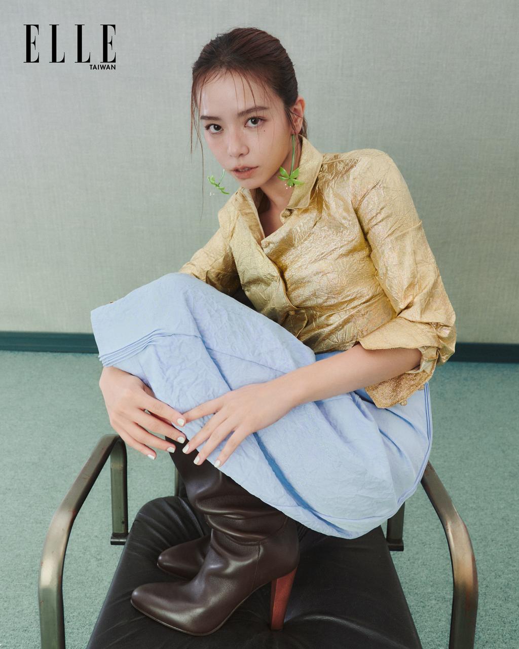 宋芸樺在《沉默的審判》中有突破演出。（圖／《ELLE》提供）