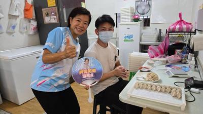 登記後首站走進市場與部落!游淑貞:用雙腳走遍花蓮、用真心聽見鄉親