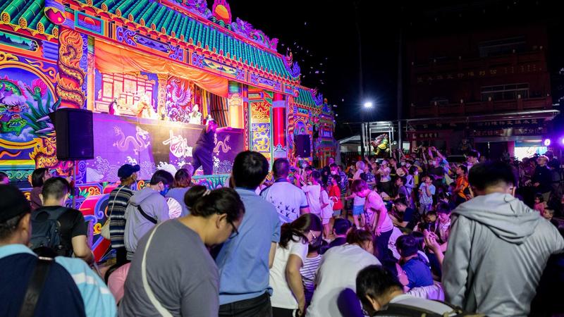 台南文藝負心運動之鍘美藝術節,在趙建銘的老家強勢登場。(圖/主辦單位何沐提供)