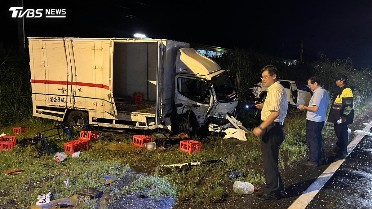 花蓮阿嬤載孫「找爸爸」!途中與對向貨車猛撞 祖孫雙亡