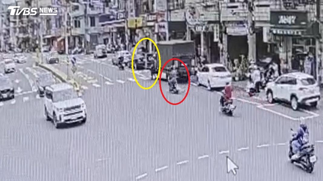 彰化-機車-小貨車-車禍