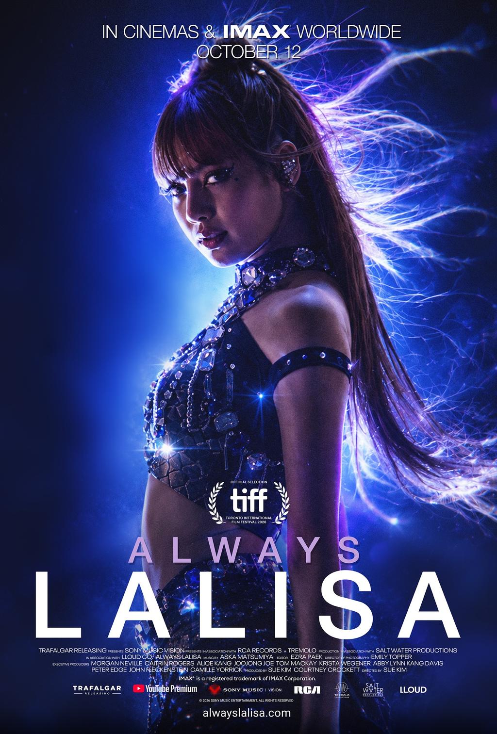 《Always Lalisa》是Lisa首部個人長篇紀錄片。(圖/翻攝自Always Lalisa官網)