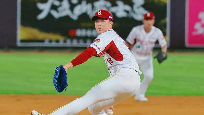 樂天桃猿先發投手陳克羿。(圖/翻攝自陳克羿臉書粉專)