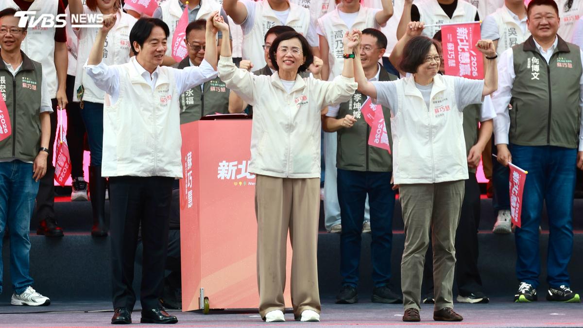 表態了!「2大咖天后」冒雨力挺蘇巧慧 她獻唱高喊:凍蒜