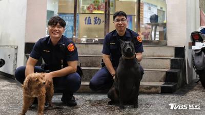 「汪」一聲立大功!派出所警犬暴雨中神破案 尋回落湯雞貴賓