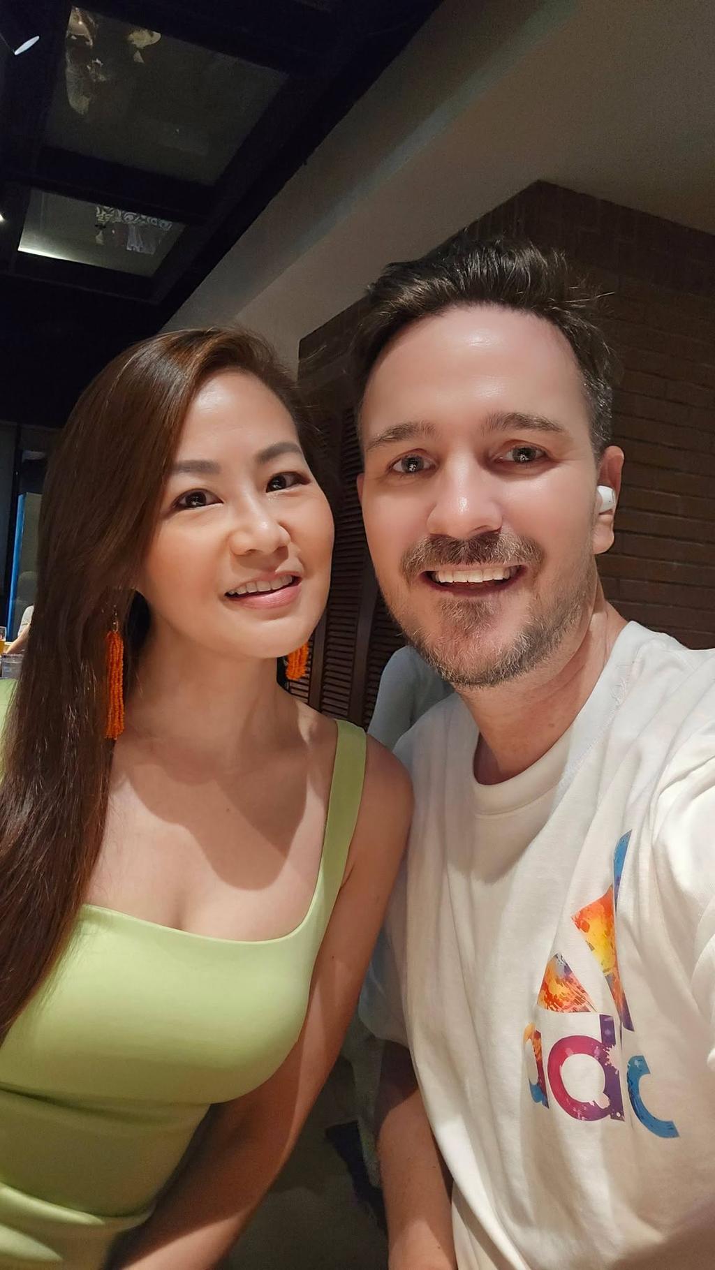 欣西亞與老公Shane(任翔)結婚已經23年。(圖/翻攝自欣西亞和Shane任翔 FB)