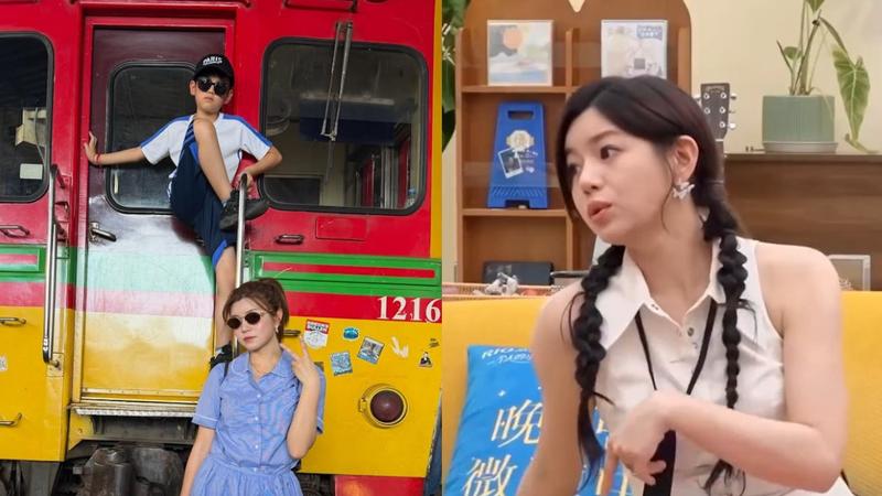 陳妍希在中國綜藝節目《我家那閨女2026》中首度敞開心扉。(圖/翻攝自IG@yanxi531、微博)