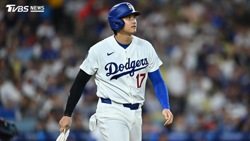 道奇隊球星大谷翔平。(圖/達志影像美聯社)