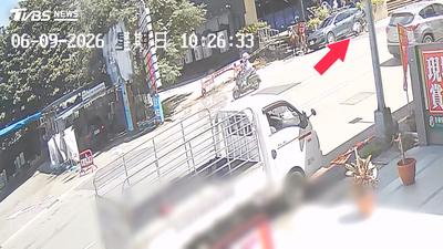獨/自行車下坡遇「飛彈式塑膠套」煞車鎖死 前空翻牙斷.左手骨裂