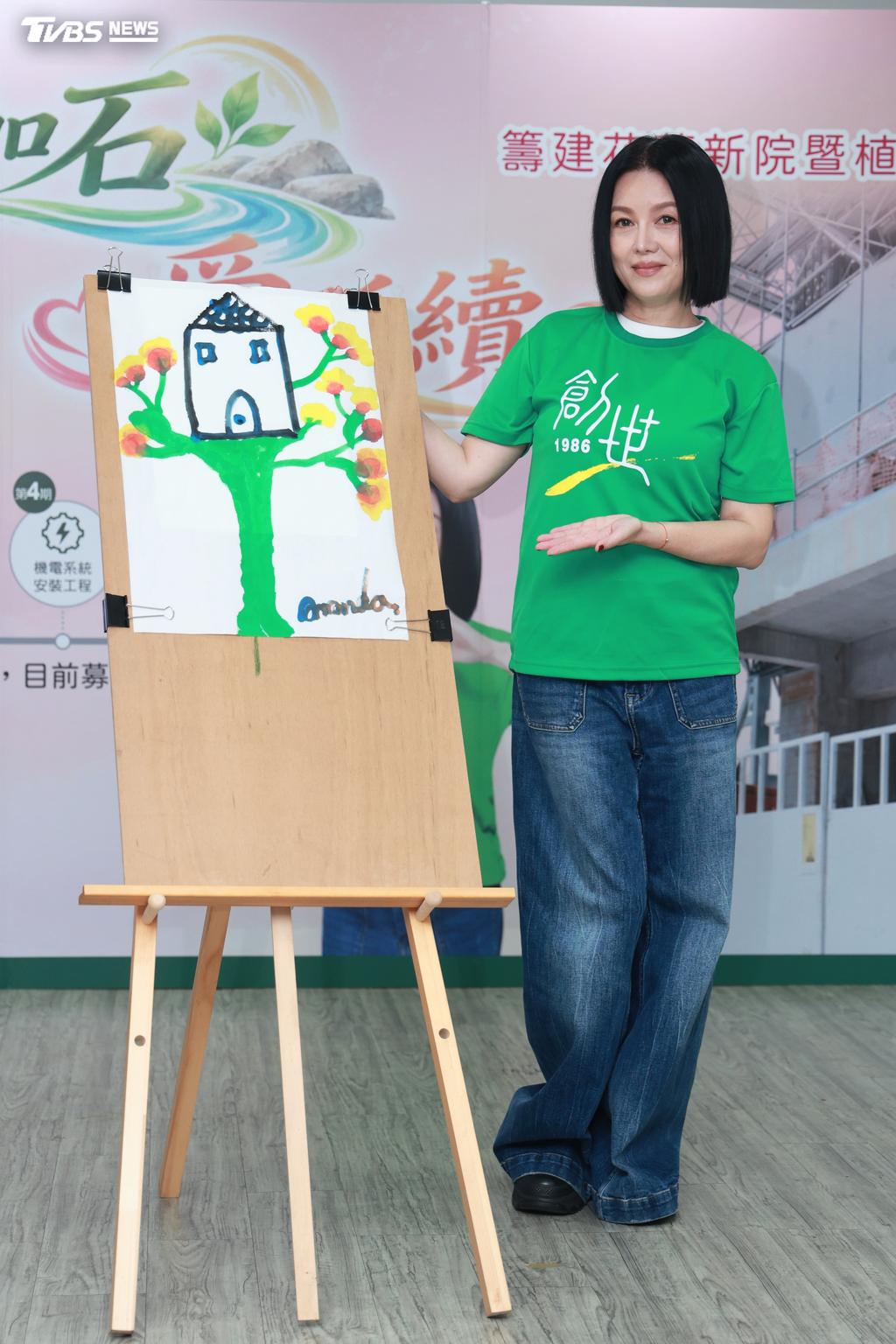 苗可麗希望社會各界關注長照議題。（圖／趙世平攝）
