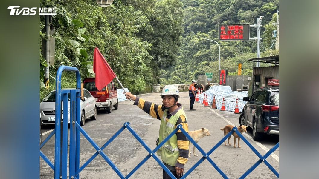 台7線-坍方-道路改道-公路據-交通-道路管制-道路搶修