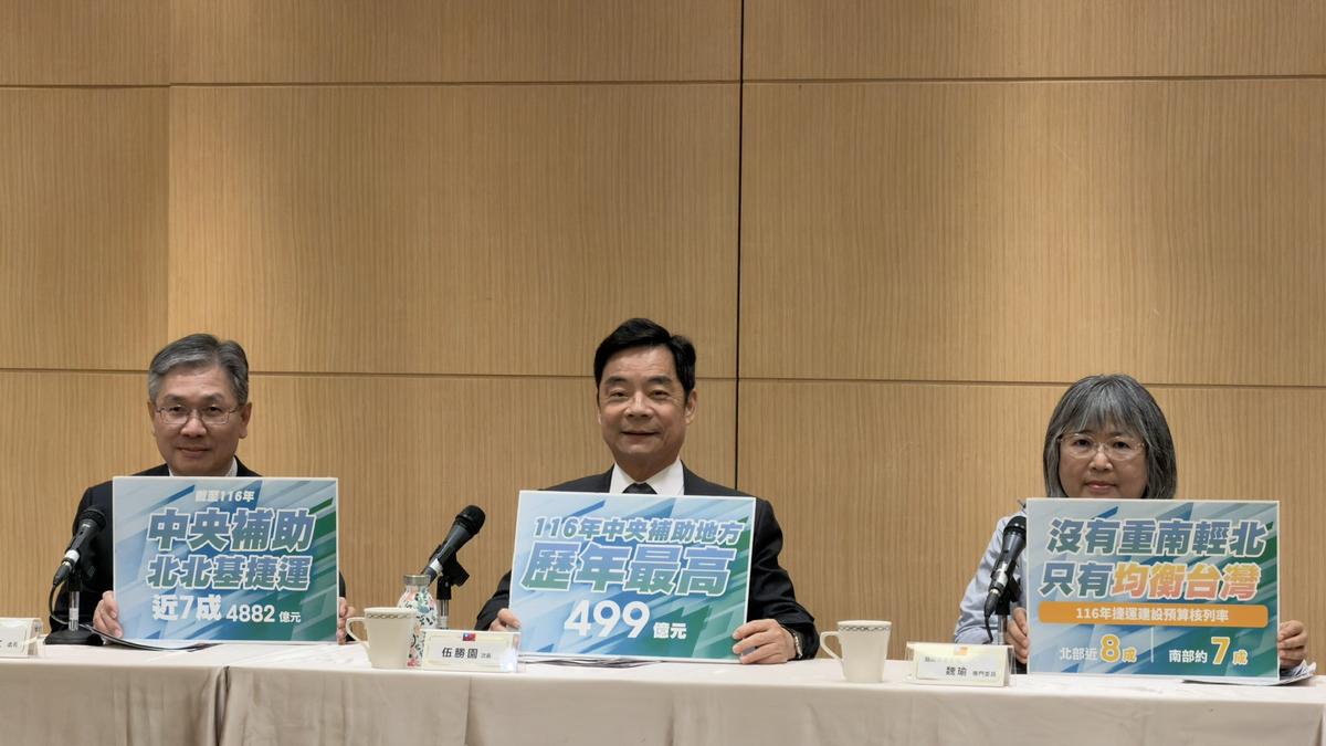 中央捷運補助499億創新高!暴增5.5倍 交通部:有需求就給