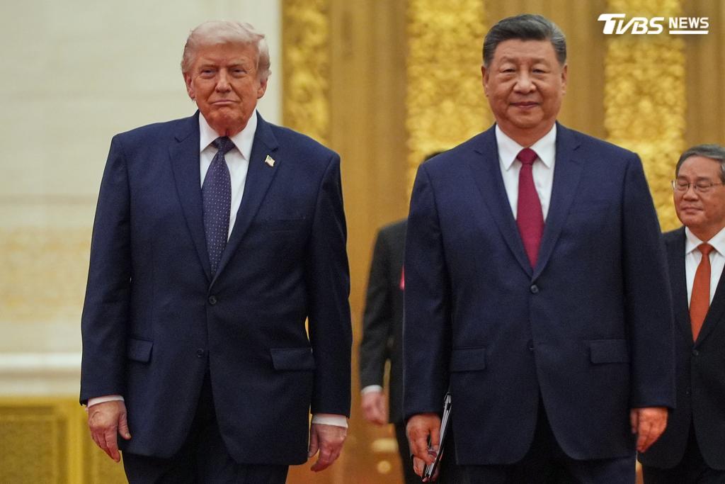 美國總統川普與中國國家主席習近平(圖/達志影像美聯社)