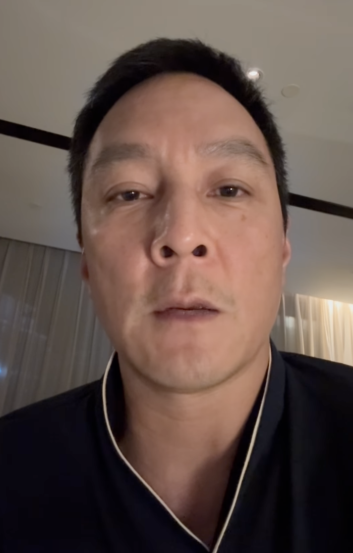 吳彥祖錄製影片痛批官方可恥,呼籲主辦方應對事故負起責任。(圖/翻攝自IG)