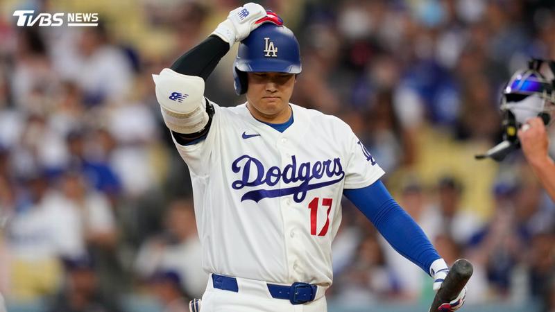道奇隊球星大谷翔平。(圖/達志影像美聯社)