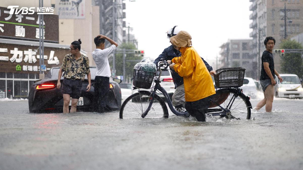 去日本注意!「秋梅雨」狂炸名古屋淹水 鄭明典示警雨勢未停