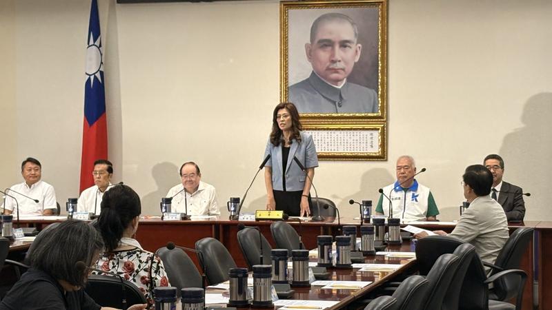 國民黨主席鄭麗文。(圖/黃韋銓攝)