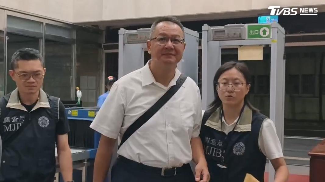 長期為兆基集團簽證及做帳的會計師周益寬以50萬元交保。(圖/TVBS)
