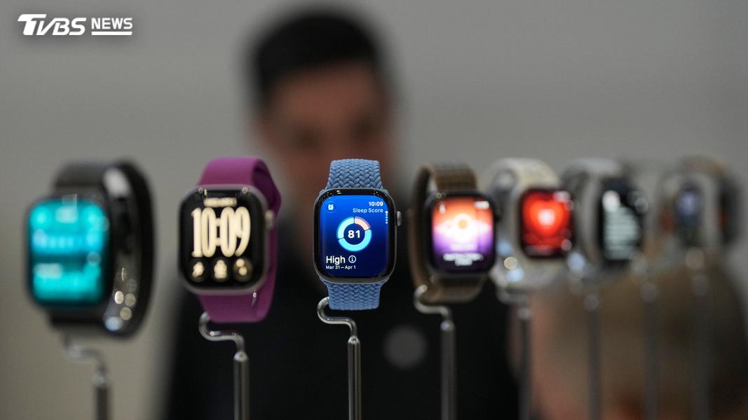 Apple Watch Series 12採用全新健康感測系統。(圖/達志影像美聯社)
