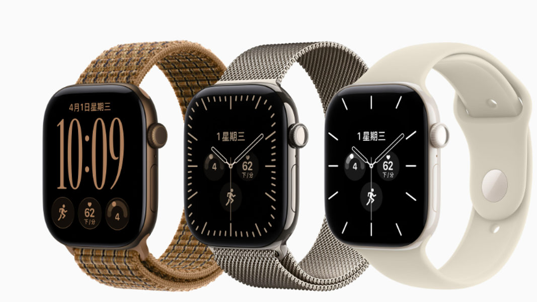 Series 12鋁金屬版提供黑色、銀色、光澤金與暗青銅色。(圖/翻攝自Apple)