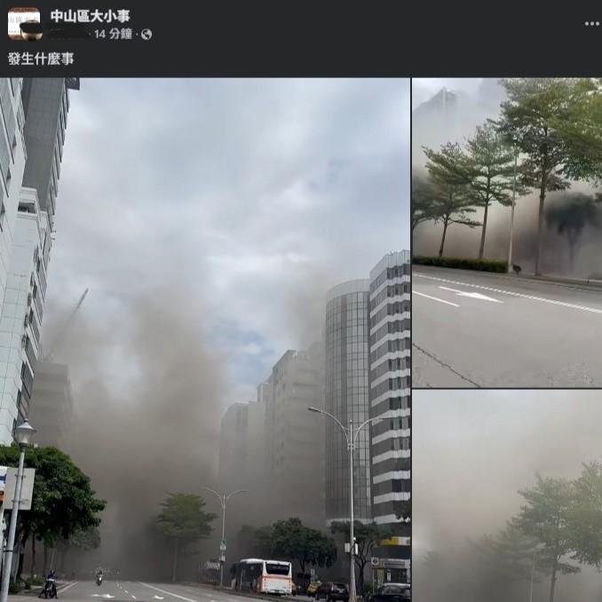 北市火災-行天宮火災-松江路火災-松江路餐廳火災-行天宮旁餐廳火警