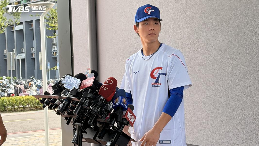 陳晨威被封為此次亞運顏值擔當。(圖/陳佳宜攝)
