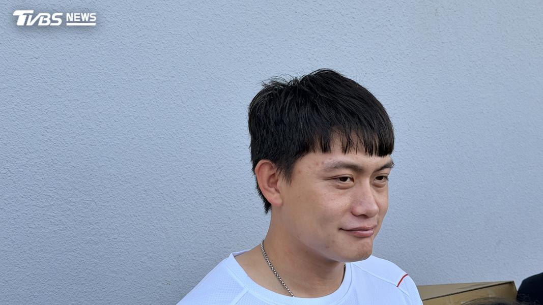 劉基鴻相當期待對上韓國。(圖/陳佳宜攝)