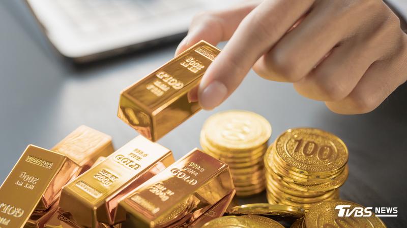 金價11日收盤小幅上漲。(圖/Shutterstock達志影像)