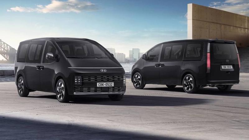 HYUNDAI汽車旗下大型旗艦商旅STARIA迎來小改款。(圖/南陽實業)