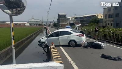 台中梧棲嚴重車禍!女大生騎車遭撞 氣血胸命危搶救中