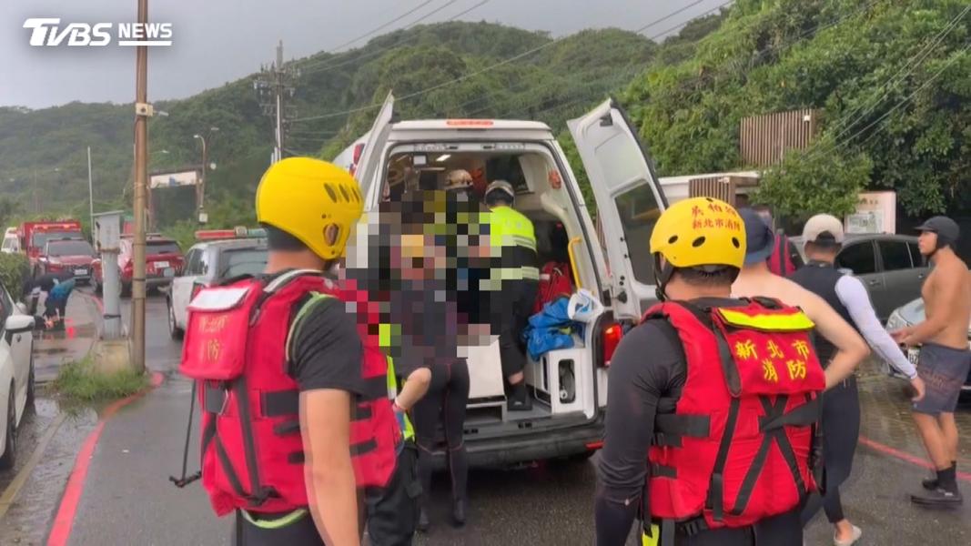 新北潛水意外!男學員昏迷不治 屏東兄弟檔落海13歲哥溺亡。(圖/TVBS)
