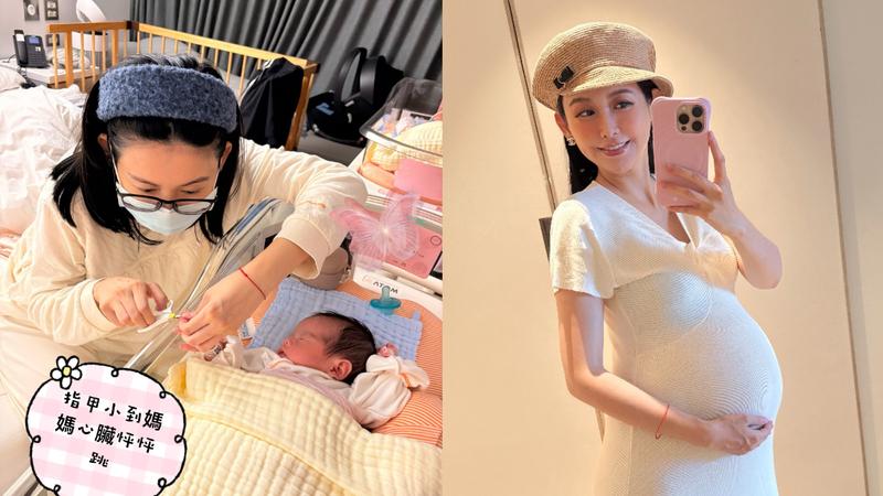 愷樂曬月中育兒日常!醫師尪帶兒探雙胞胎 「一家5口合體」溫馨畫面曝光