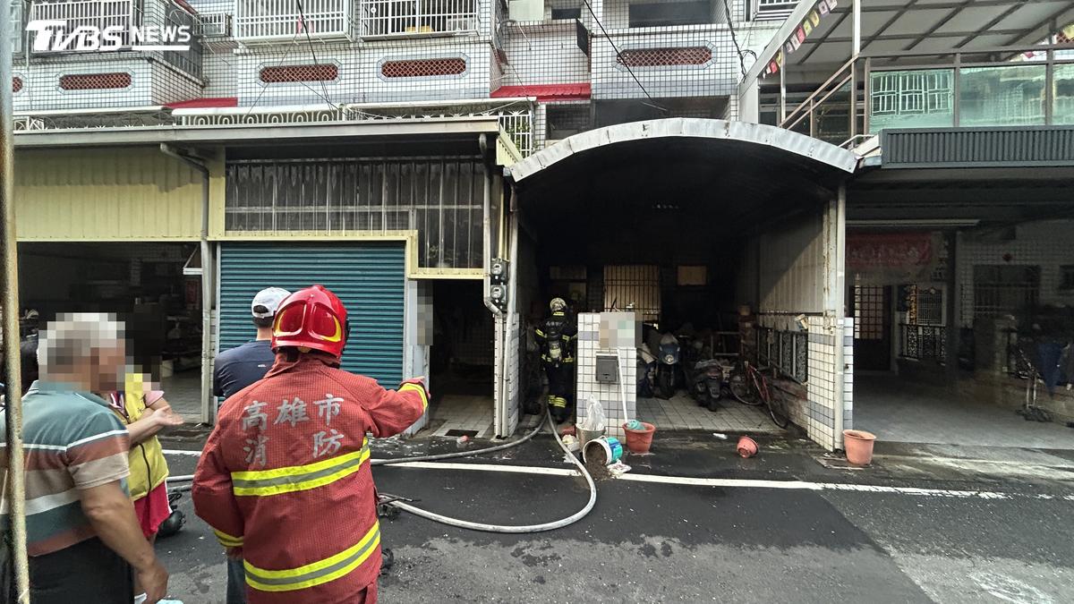 高雄永安透天厝火警釀1死!獨居婦困廚房 送醫急救仍不治