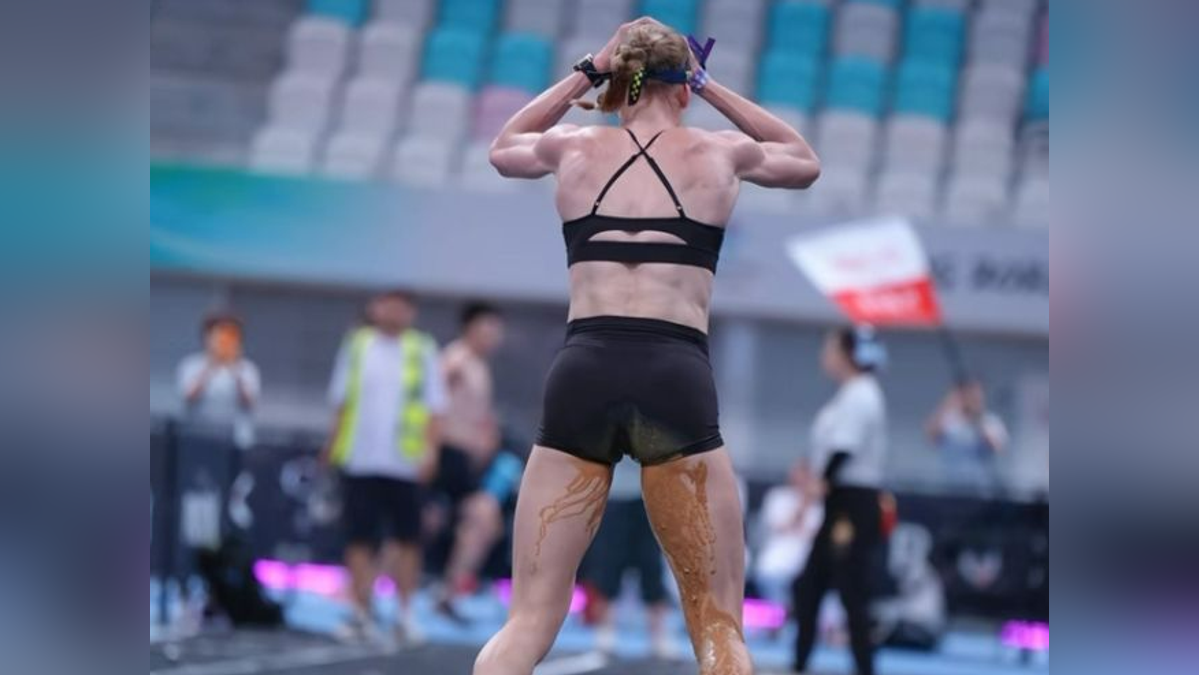 HYROX女選手「大便失禁」堅決完賽奪冠! 選手踩滑、污染賽道網戰翻