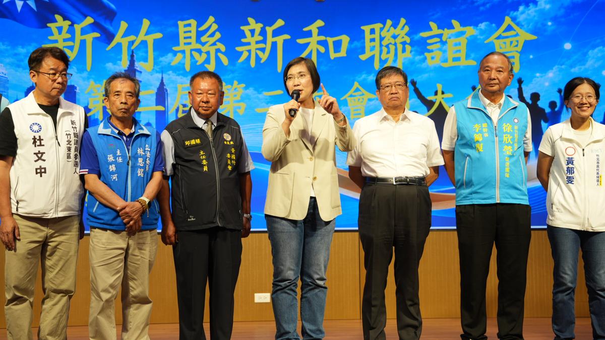 鄭朝方好感度領先 徐欣瑩反嗆:新竹縣民更厭惡家族金權政治