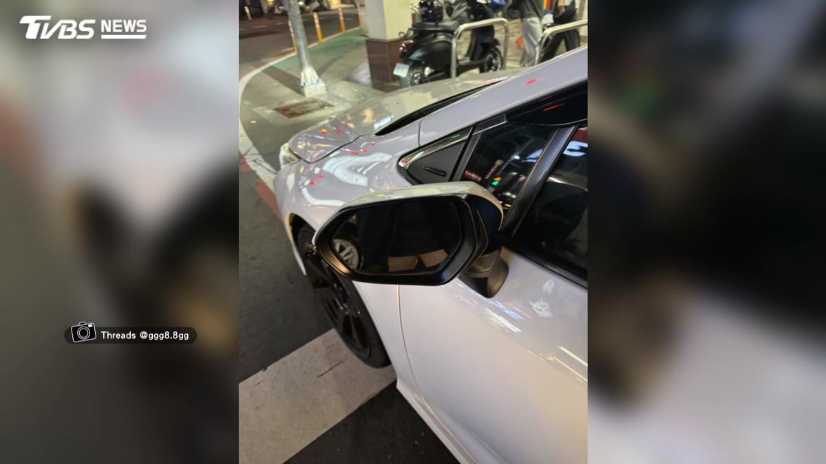 霧峰老翁撞歪車鏡揮手就走!車主狂喊攔不住 今年已被撞3次