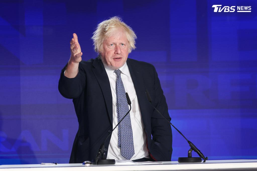 英國前首相強生籲盟友馳援(圖/達志影像美聯社)