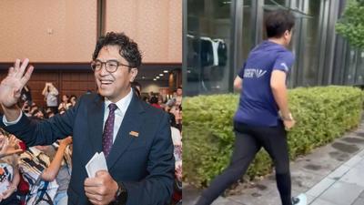 沈伯洋「穿防彈衣」赴日!凌濤轟酸演過頭 他笑:中共連抓都嫌麻煩
