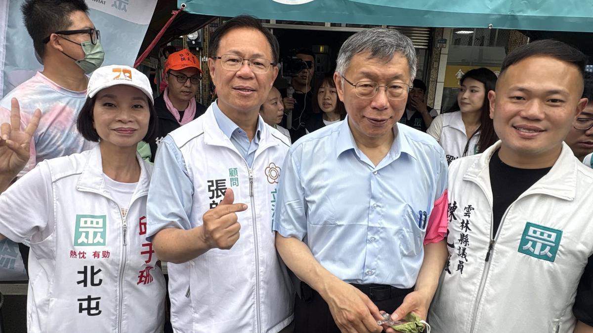 藍白竹北撕破臉!柯文哲合體張啓楷:竹北失去的嘉義贏回來