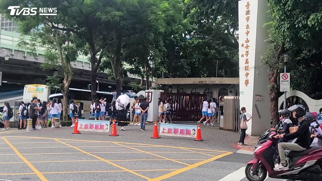台北市中山女高驚傳食安疑慮。(圖/TVBS)