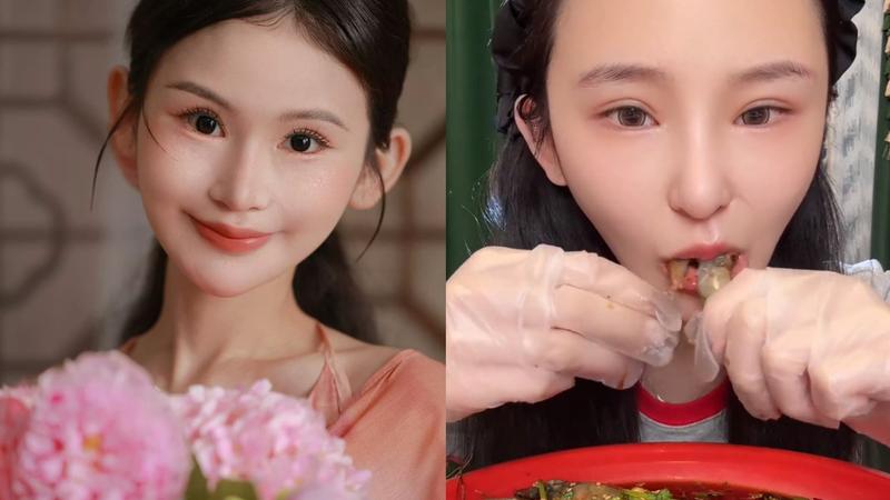 大陸24歲網紅干飯瑩日前驚傳病逝。(圖/翻攝自微博)