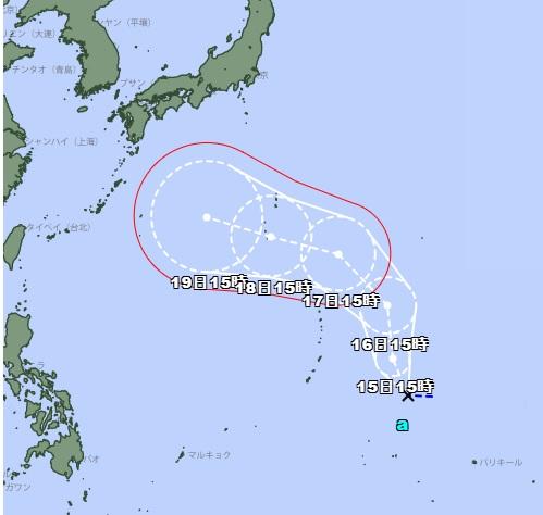 準颱風杜鵑最新路徑-颱風動態-颱風路徑-颱風