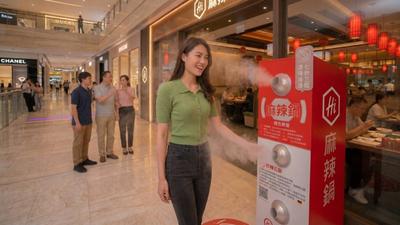 站著轉三圈就能除味?清味門全身除味機7秒消除餐飲異味