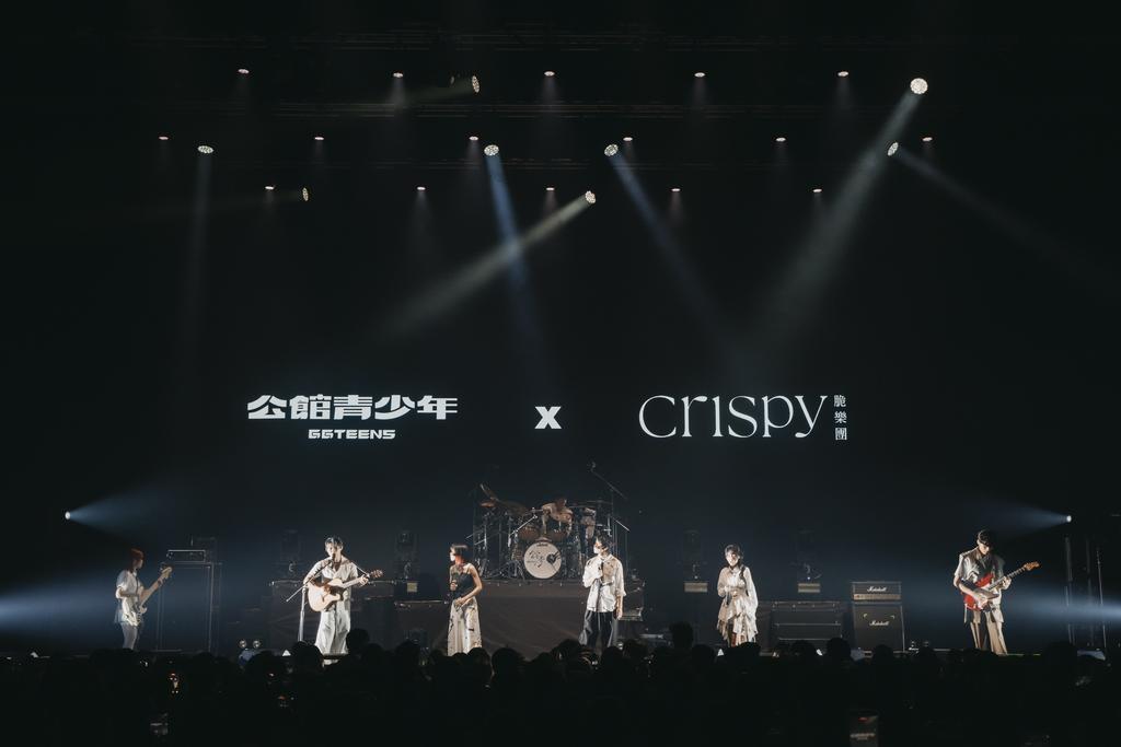 「金曲演唱組合」Crispy脆樂團驚喜現身擔任神秘嘉賓。(圖/遠雄創藝提供)