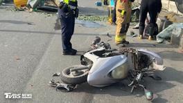 快訊/雲林1死3傷重大車禍!母載雙胞胎兒上課 遭撞頭顱破裂亡