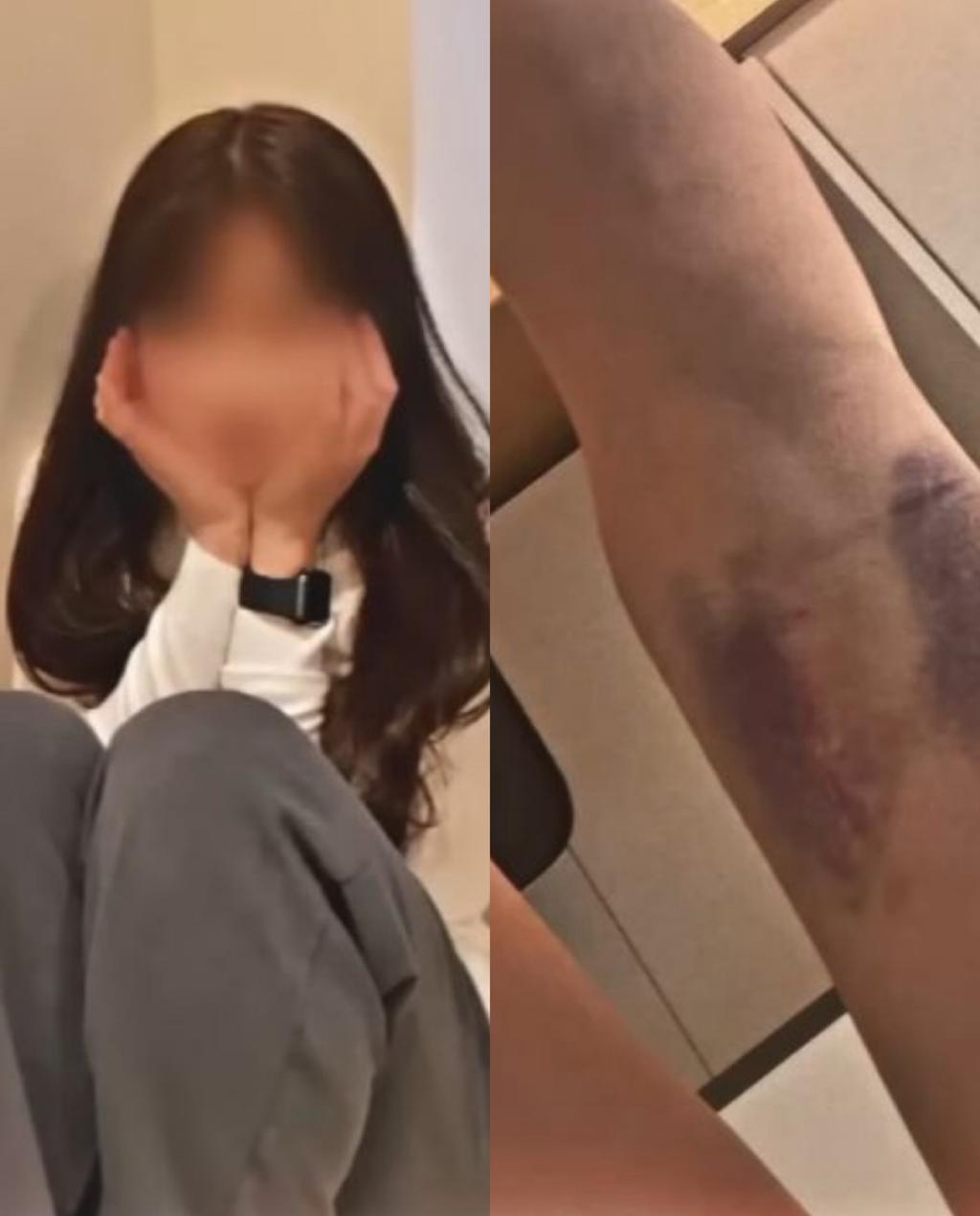 A女生前受到家暴,疑似不堪B男騷擾而輕生。(圖/翻攝自韓網)