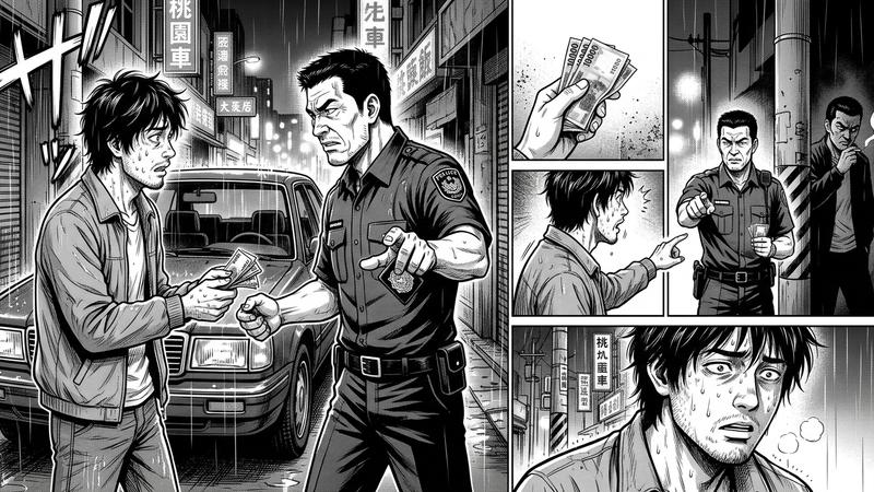 桃園一名男子為了錢幫友人頂罪。(示意圖/AI 生成)