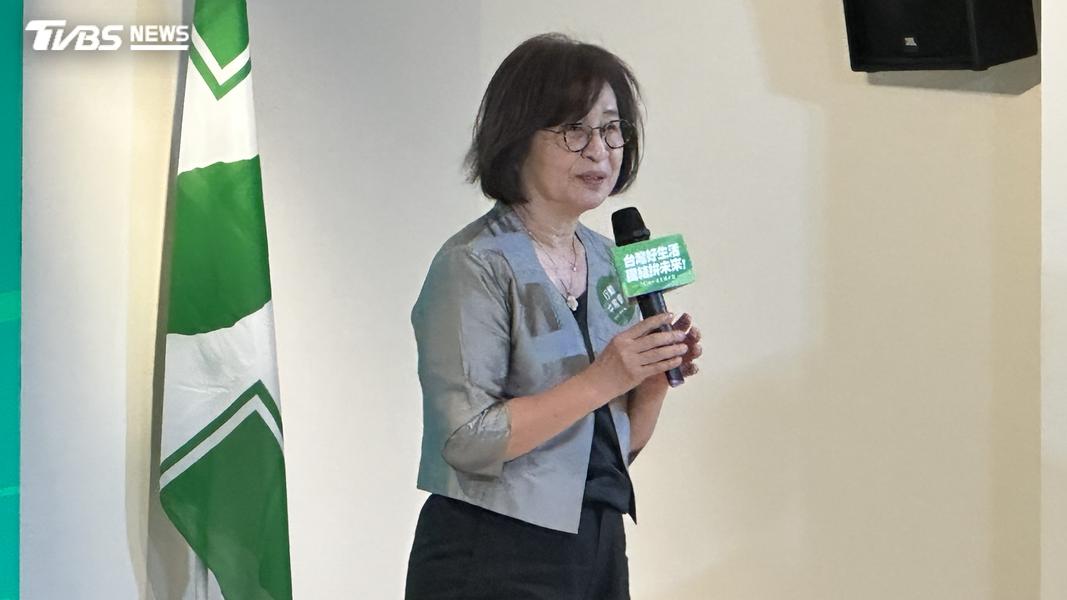 雲林前縣長蘇治芬擔任劉建國競選總督導,她批評張家最擅長過度美化自己、美化雲林。(圖/潘袁詩羽攝)