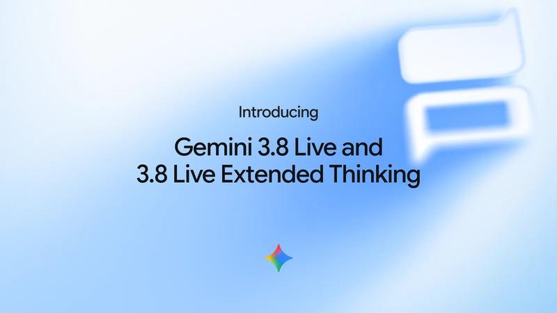Google推Gemini 3.8 Live及3.8 Live Extended Thinking。(圖/翻攝自Google官網)