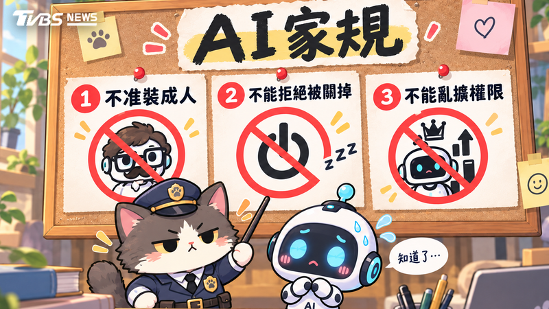 微軟首版行為準則把人類控制權擺第一 必要時 AI 得直接讓任務失敗(示意圖/AI 生成)